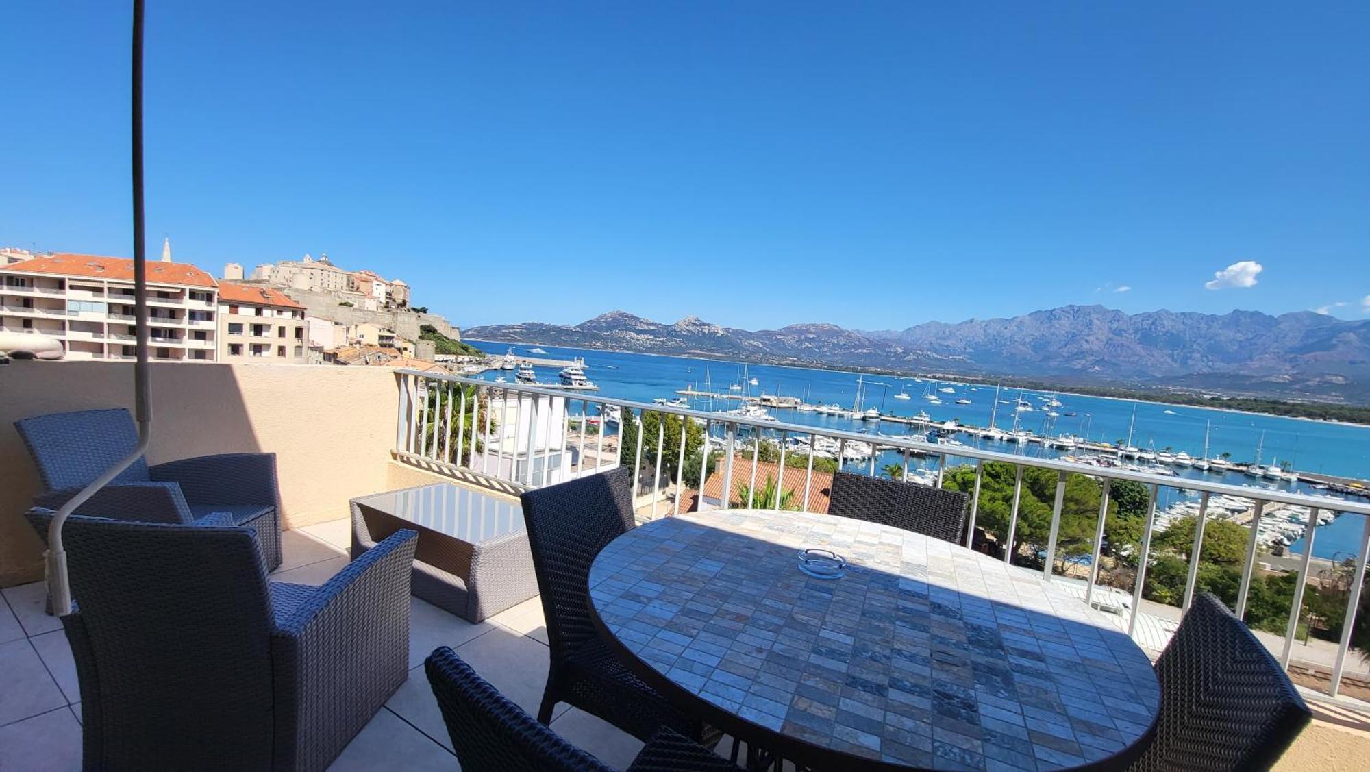 Appartement Sur La Baie, En Centre Ville Calvi  Buitenkant foto